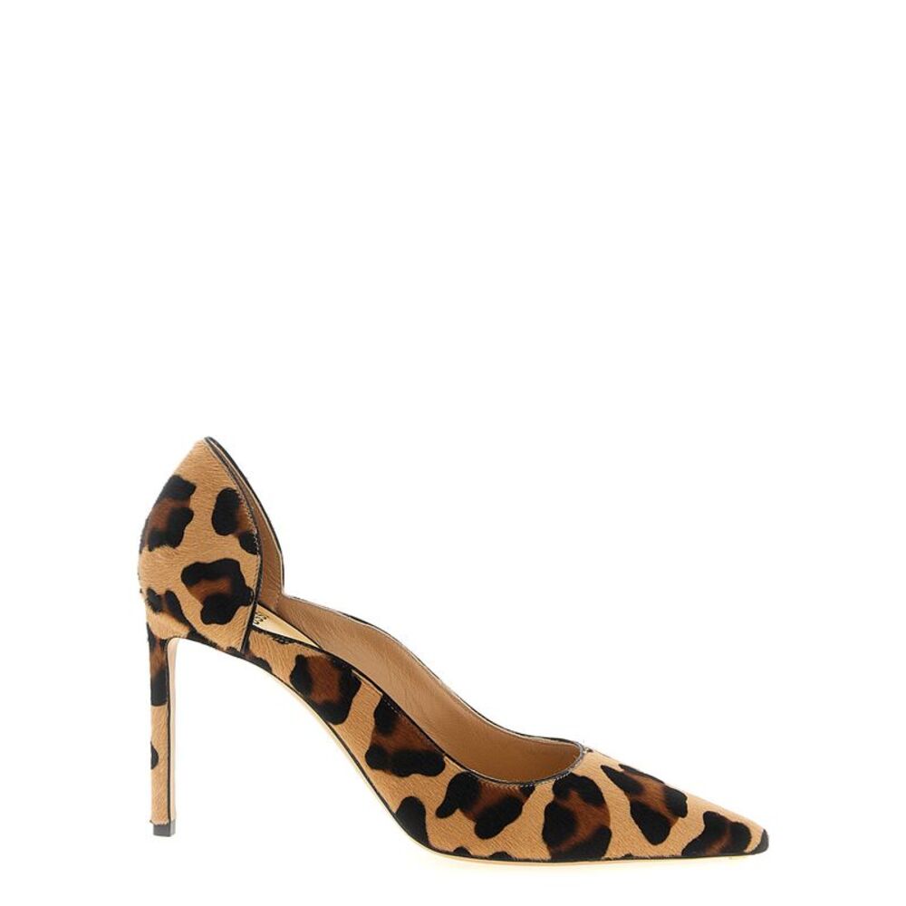 Francesco Russo Multicolor Goatskin High Heel Women's Pumps